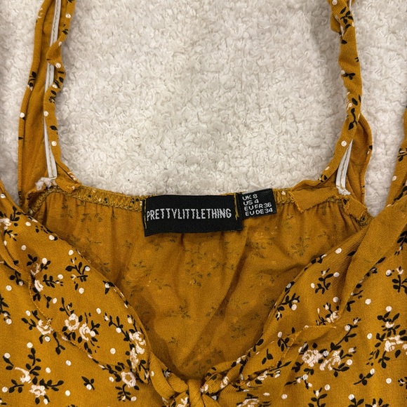 *SOLD* PRETTYLITTLETHING - Floral Print Dress (size US 4) - Picture 4 of 10